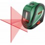 Bosch UniversalLevel 2 Set Αυτορυθμιζόμενο Γραμμικό Αλφάδι Laser Κόκκινης Δέσμης