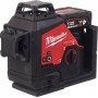 Milwaukee M12 3PL-401C 360° Αυτορυθμιζόμενο Περιστροφικό Αλφάδι Laser Πράσινης Δέσμης