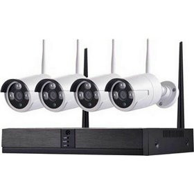 5G Ολοκληρωμένο Σύστημα CCTV Wi-Fi με 4 Ασύρματες Κάμερες 020255