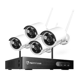 Heimvision Ολοκληρωμένο Σύστημα CCTV Wi-Fi με 4 Ασύρματες Κάμερες HMB41AT Heimvision Ολοκληρωμένο Σύστημα CCTV Wi-Fi με 4 Ασύρματες Κάμερες HMB41AT