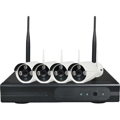 CT-Vison CT-NW6304A Ολοκληρωμένο Σύστημα CCTV Wi-Fi με 4 Ασύρματες Κάμερες