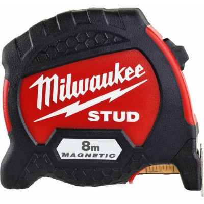 Milwaukee Μαγνητικό Μέτρο STUD Magnetic 8m x 33mm