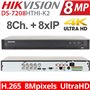 Hikvision DS-7208HTHI-K2 Καταγραφικό HVR 8 Καναλιών με Ανάλυση 4K