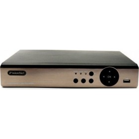 VisionNet VN-8808 Καταγραφικό HVR 8 Καναλιών με Ανάλυση 4K VisionNet VN-8808 Καταγραφικό HVR 8 Καναλιών με Ανάλυση 4K