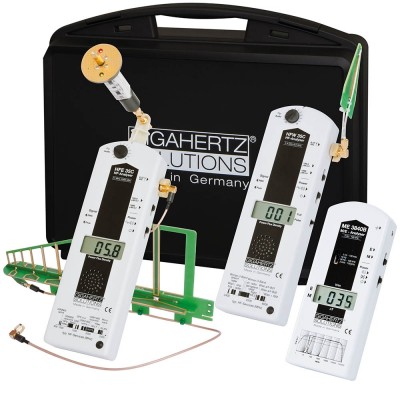 Gigahertz Solutions MK25-EW Σετ Ψηφιακών Μετρητών Ακτινοβολίας Υψηλών &amp Χαμηλών Συχνoτήτων