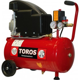 Toros EM 24/2 Μονοφασικό Κομπρεσέρ Αέρος με Ισχυ 2hp και Αεροφυλάκιο 24lt Toros EM 24/2 Μονοφασικό Κομπρεσέρ Αέρος με Ισχυ 2hp και Αεροφυλάκιο 24lt