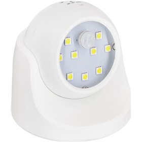 GloboStar Ψεύτικη Κάμερα Παρακολούθησης Τύπου Dome Λευκή 3W 300lm 6000K με Φωτοκύτταρο και Αισθητήρα Κίνησης 79000 GloboStar Ψεύτικη Κάμερα Παρακολούθησης Τύπου Dome Λευκή 3W 300lm 6000K με Φωτοκύτταρο και Αισθητήρα Κίνησης 79000