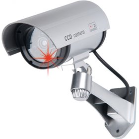 Grundig Ψεύτικη Κάμερα Παρακολούθησης Τύπου Bullet Ασημί 07963 Grundig Ψεύτικη Κάμερα Παρακολούθησης Τύπου Bullet Ασημί 07963