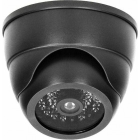 Orno Ψεύτικη Κάμερα Παρακολούθησης Τύπου Dome Μαύρη 27726