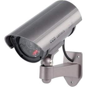 Konig SAS-DUMMY CAM 30 Ψεύτικη Κάμερα Παρακολούθησης Τύπου Bullet Γκρι Konig SAS-DUMMY CAM 30 Ψεύτικη Κάμερα Παρακολούθησης Τύπου Bullet Γκρι