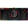 Zeroground Shinto Extreme v2 Gaming Mouse Pad Medium 350mm με RGB Φωτισμό Μαύρο