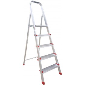 Profal Eco Σκάλα Αλουμινίου με 4+1 Σκαλοπάτια 157cmΚωδικός: 208401 