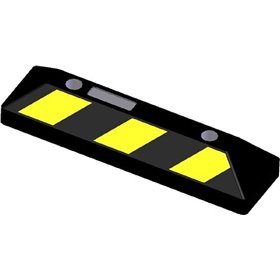 Doorado Στοπ Τροχών Μονό 55cm PARK-DH-PB-4