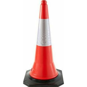 Doorado πλαστικός 75 cm με βαριά λαστιχένια βάση Κώνος Κυκλοφορίας PARK-DH-PE-2