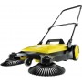 Karcher S 4 Twin Χειροκίνητο Σάρωθρο με Κάδο 20Lt