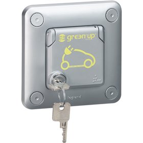 Legrand Green'up Access Ασφαλείας με Καπάκι GreyΚωδικός: 077857 