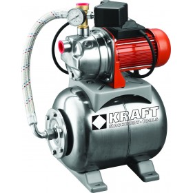 Kraft 43532 Μονοβάθμιο Μονοφασικό Πιεστικό Συγκρότημα Νερού με Δοχείο 20 Λίτρων 1.3hp Kraft 43532 Μονοβάθμιο Μονοφασικό Πιεστικό Συγκρότημα Νερού με Δοχείο 20 Λίτρων 1.3hp