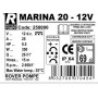 Rover Pompe Marina 20 Αντλία Μετάγγισης 12V 0.5hp