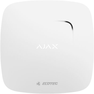 Ajax Systems FireProtect Plus Αυτόνομος Ανιχνευτής Καπνού Smart µε Αισθητήρες Θερµοκρασίας και CO Λευκός