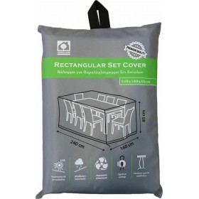 Home &amp Camp Αδιάβροχο Προστατευτικό Κάλυμμα Τραπεζαρίας 240x160x85cmΚωδικός: HC20628 