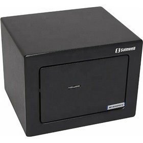 "Safewell DST 20BK Χρηματοκιβώτιο με Κλειδί Safewell DST 20BK Χρηματοκιβώτιο με Κλειδί, Ξενοδοχείου Μηχανική Κλειδαριά Διαστάσεων Μ20xΠ31xΥ20cm με Βάρος 5kg