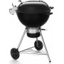 Weber Ψησταριά Κάρβουνου 57x57cm με καπάκι Touch GBS Premium Black