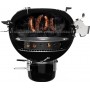 Weber Ψησταριά Κάρβουνου 57x57cm με καπάκι Touch GBS Premium Black