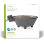 Nedis Electric Barbeque Round 30 Ηλεκτρική Ψησταριά Σχάρας 1250W με Ρυθμιζόμενο Θερμοστάτη