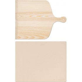 Navaris Πέτρινη Πλάκα Ψησίματος Πίτσας XL Set for Baking 48593.03 Navaris Πέτρινη Πλάκα Ψησίματος Πίτσας XL Set for Baking 48593.03