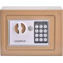 Conceptum 17E Mini Safebox Χρηματοκιβώτιο με Ψηφιακό Κλείδωμα Beige Διαστάσεων Μ23xΠ17xΥ17cm με Βάρος 3kg 105757