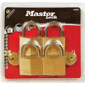 Master Lock 130EURQNOP Λουκέτο Πέταλο με Κλειδί 30mm 4τμχ 130430112 Master Lock 130EURQNOP Λουκέτο Πέταλο με Κλειδί 30mm 4τμχ 130430112