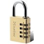 Master Lock 604EURD Λουκέτο Πέταλο Συνδυασμού 40mm 604040112