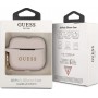 Guess Silicone Case Θήκη Σιλικόνης με Γάντζο Pink Blister για Apple AirPods Pro