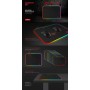 Havit HV-MP901 Gaming Mouse Pad Medium 360mm με RGB Φωτισμό Μαύρο