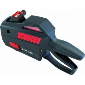 Contact TE 8.26 Μηχανικός Ετικετογράφος Χειρός Μονός σε Μαύρο Χρώμα Contact TE 8.26 Μηχανικός Ετικετογράφος Χειρός Μονός σε Μαύρο Χρώμα