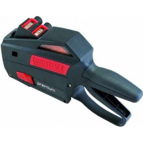 Contact TE 26.16-16 Μηχανικός Ετικετογράφος Χειρός Διπλός σε Μαύρο Χρώμα Contact TE 26.16-16 Μηχανικός Ετικετογράφος Χειρός Διπλός σε Μαύρο Χρώμα