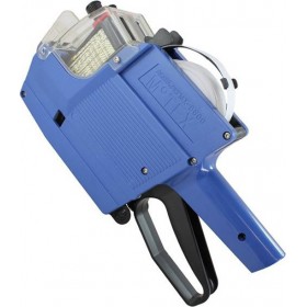 Motex MX-6600 Μηχανικός Ετικετογράφος Χειρός Διπλός σε Μπλε Χρώμα