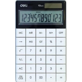 Deli Αριθμομηχανή 1589 12 Ψηφίων σε Λευκό ΧρώμαΚωδικός: 231.1589W 