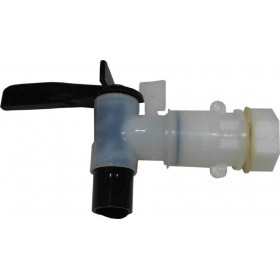 Κάνουλα πετρελαίου 3/4" για πλαστικό βαρέλι με παξιμάδι