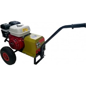 ΜΙΝΩΣ SIK 707010 Τροχήλατη Γεννήτρια Ελαιοραβδιστικού 12-30V με Κινητήρα Honda GX200 και Δυναμό