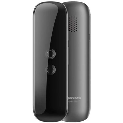 G5 Bluetooth Smart Voice Translator Instant Μεταφραστής 40 Γλωσσών σε Πραγματικό Χρόνο - Μαύρο