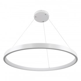 GloboStar Nemesis Μοντέρνο Κρεμαστό Φωτιστικό με Ενσωματωμένο LED σε Λευκό ΧρώμαΚωδικός: 61162 