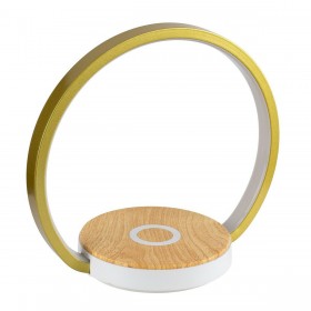 GloboStar Mezen Πορτατίφ με Χρυσό Καπέλο και Μπεζ ΒάσηΚωδικός: 76529 