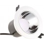 Yeelight Mesh Downlight M2 Pro Στρογγυλό Μεταλλικό Χωνευτό Σποτ με Ενσωματωμένο LED 8W 600lm 65° σε Λευκό χρώμα 11.3x11.3cmΚωδικ