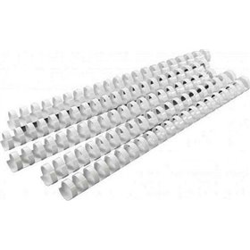 DSB Πλαστικό Σπιράλ Λευκό 16mm 09216-0073-2 DSB Πλαστικό Σπιράλ Λευκό 16mm 09216-0073-2