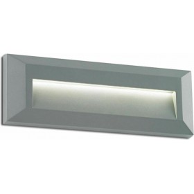 Aca Στεγανή Επιτοίχια Πλαφονιέρα Εξωτερικού Χώρου με Ενσωματωμένο LED σε Γκρι Χρώμα SLIM32 Aca Στεγανή Επιτοίχια Πλαφονιέρα Εξωτερικού Χώρου με Ενσωματωμένο LED σε Γκρι Χρώμα SLIM32