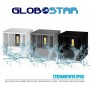 GloboStar Up Down Στεγανή Επιτοίχια Πλαφονιέρα Εξωτερικού Χώρου με Ενσωματωμένο LED σε Λευκό Χρώμα 96401