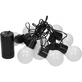 Αδιάβροχα Φωτάκια - Λαμπτήρες LED 10τμχ Γιρλάντα Φωτισμού Εξωτερικού Χώρου 6m 88031