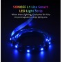 Sonoff L1 Lite Ταινία LED Τροφοδοσίας 12V RGB Μήκους 5m και 30 LED ανά Μέτρο με ΤηλεχειριστήριοΚωδικός: 80026 