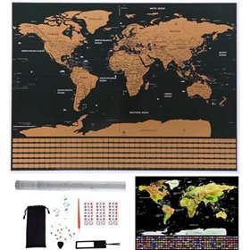 Παγκόσμιος Χάρτης Ξυστό 82x59cm Παγκόσμιος Χάρτης Ξυστό 82x59cm